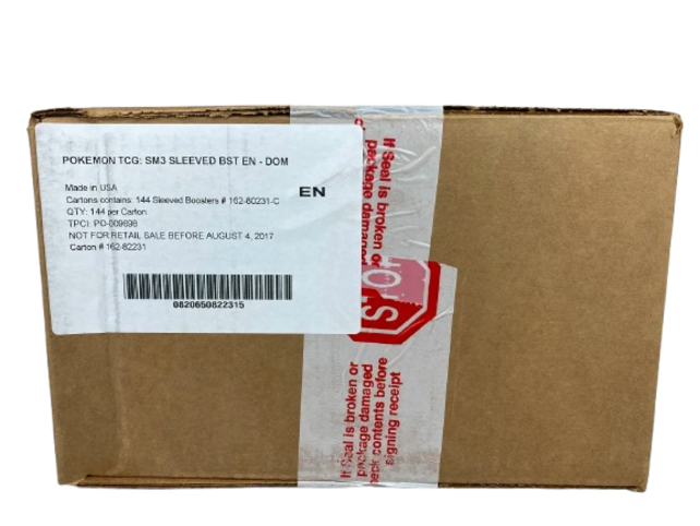 BURNING SHADOWS SLEEVED BOOSTER PACK CASE