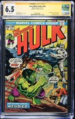 HULK #180 CGC 6.5 SS ROY THOMAS SIGNED WOLVERINE'S CO-CREATOR CGC #4644694007