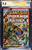 GIANT-SIZED SPIDER-MAN #5 CGC 9.8 OWW ONLY DOUBLE-SIGNED COPY SS CGC #4644114012