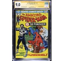 AMAZING SPIDER-MAN #129 CGC 9.0 SS THOMAS, CONWAY 1ST APP PUNISHER #4644114001