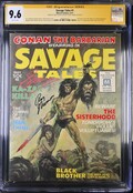 SAVAGE TALES #1 CGC 9.6 WHITE SS 2Xs CONWAY, THOMAS 2 KILLER SIGS #4644581001