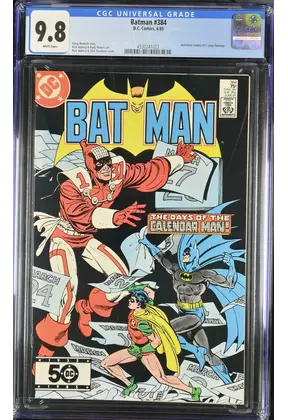 Batman #384 CGC 9.8 #4530241023