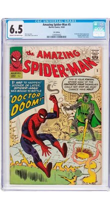 AMAZING SPIDER-MAN #10 CGC 4.5 UK PRICE VARIANT CGC #4461224003