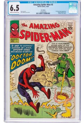 AMAZING SPIDER-MAN #10 CGC 4.5 UK PRICE VARIANT CGC #4461224003