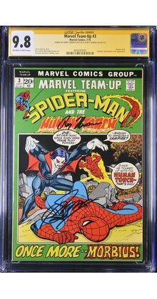 MARVEL TEAM-UP #3 CGC 9.8 SS CONWAY THOMAS ONLY 1 ON CENSUS 2X SS #4644040002