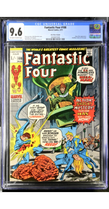 FANTASTIC FOUR #108 CGC 9.6 #4500807008 SINGLE HIGHEST GRADED UK PRICE VARIANT