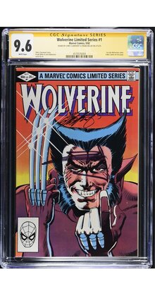 WOLVERINE LTD SERIES #1 CGC 9.6 SS x2 CLAREMONT, MILLER #4570576004