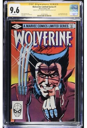 WOLVERINE LTD SERIES #1 CGC 9.6 SS x2 CLAREMONT, MILLER #4570576004