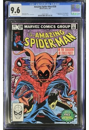 AMAZING SPIDER-MAN #238 CGC 9.6 WHITE PAGES 1ST HOBGOBLIN CLASSIC KEY