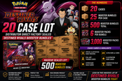 POKEMON DESTINED RIVALS BOOSTER BUNDLE 20 CASE LOT DISTRIBUTOR DIRECT FACTORY SEALED