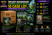 TWILIGHT MASQUERADE BUILD & BATTLE 10 CASE LOT 600 B&B FACTORY SEALED
