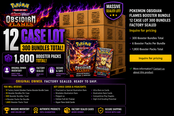 POKEMON OBSIDIAN FLAMES BOOSTER BUNDLE 12 CASE LOT 300 BUNDLES FACTORY SEALED