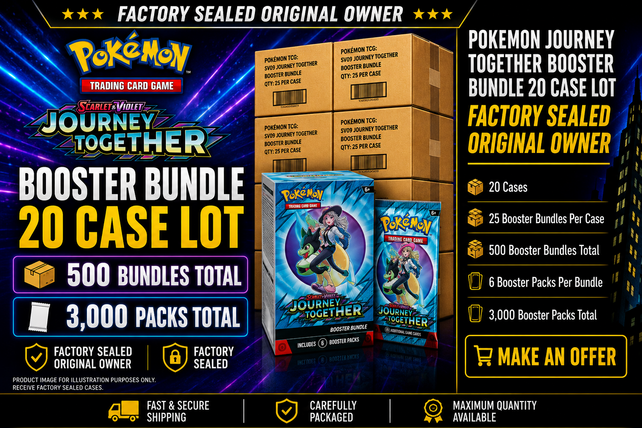 PALDEA EVOLVED SV02 BOOSTER BOX 50 CASE LOT   FACTORY SEALED