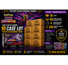 LOST ORIGIN BUILD & BATTLE STADIUM 10 CASE LOT ORIGINAL OWNER FACTORY SEALED
