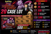 POKEMON DESTINED RIVALS BOOSTER BUNDLE 20 CASE LOT ORIGINAL OWNER FACTORY SEALED
