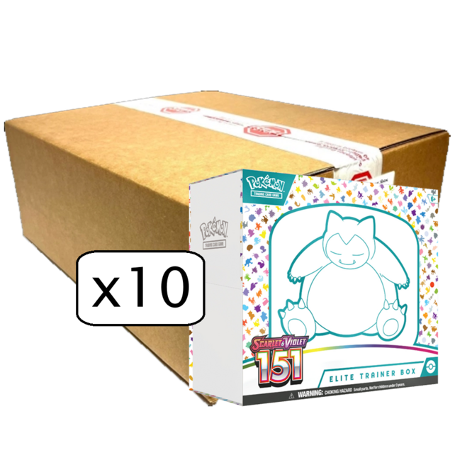 POKEMON 151 ELITE TRAINER BOX CASE