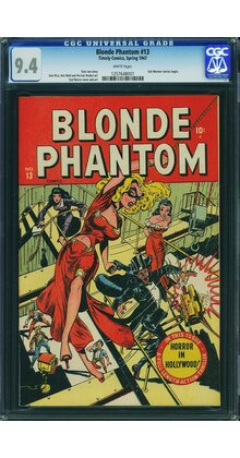 BLONDE PHANTOM #13 CGC 9.4 WHITE 2ND HIGHEST GRADED TIM