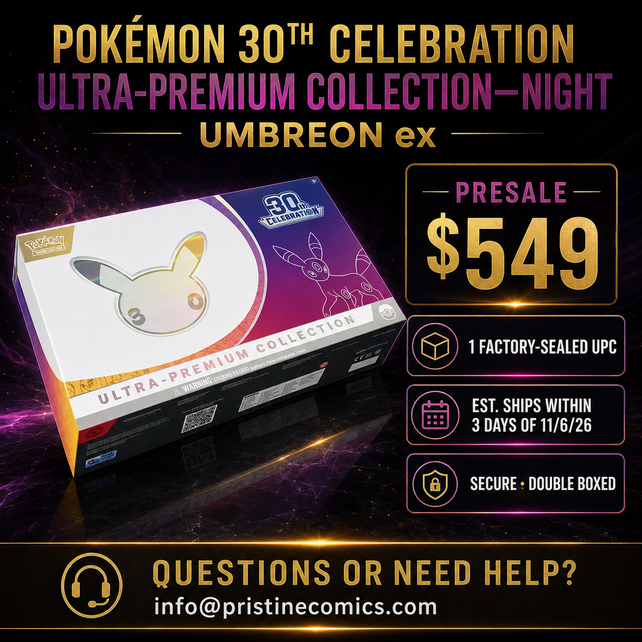PRESALE POKEMON 30TH CELEBRATIONS ELITE TRAINER BOX ETB CASE OF 10