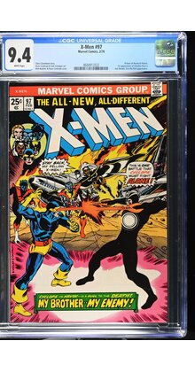 X-MEN #97 CGC 9.4 WHITE PAGES