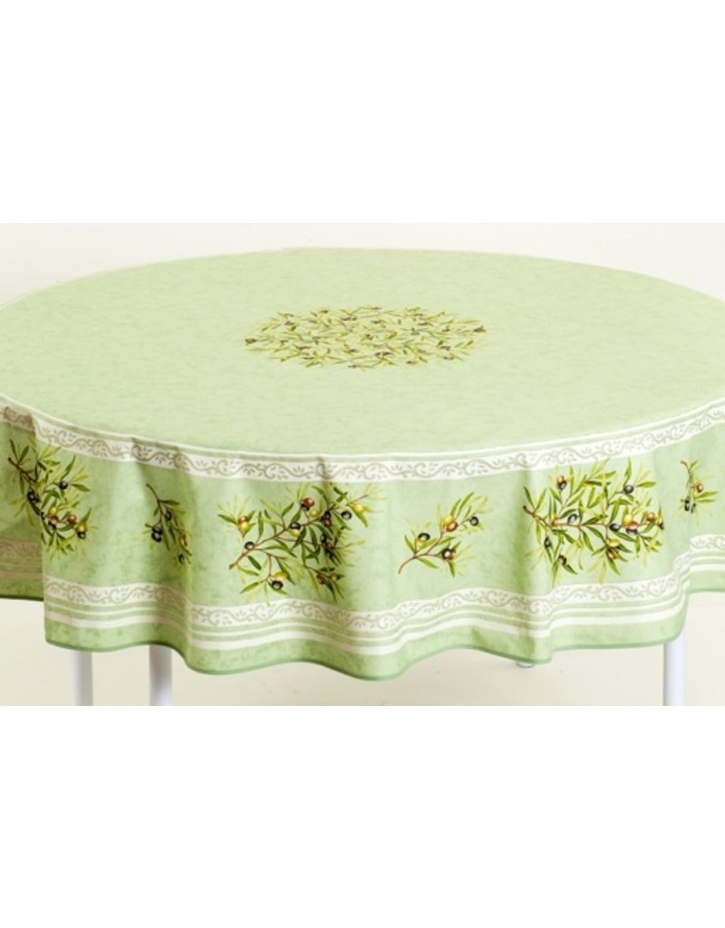 70 inch round tablecloth ivory