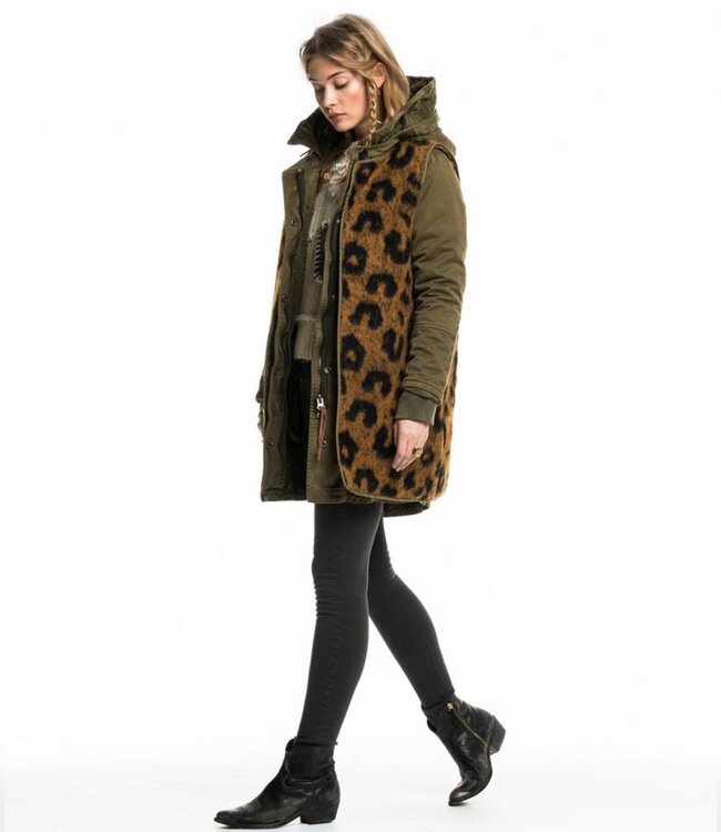 Scotch & Soda Groene Parka