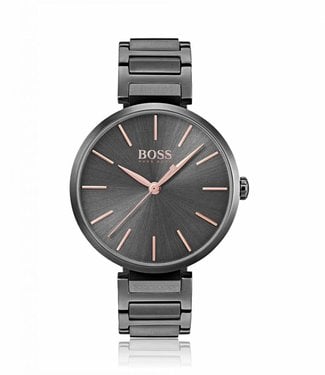 Hugo Boss Watch Anthracite and Rose Gold