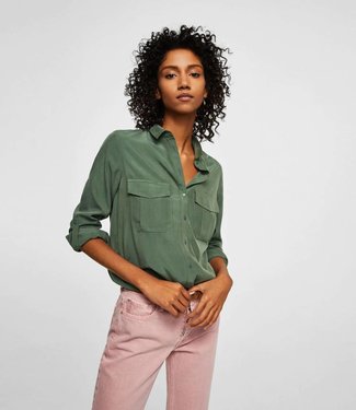 The Sting Blouse Army Green