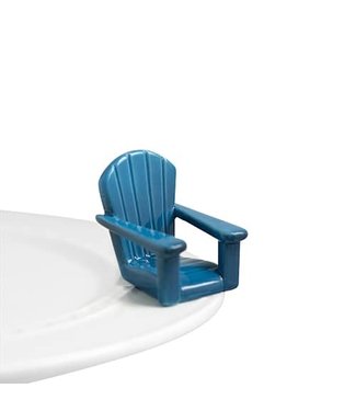 Nora Fleming A67 Chillin' Chair/Blue Adirondack Chair