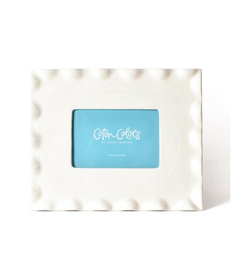Signature Ruffle 11 Frame White