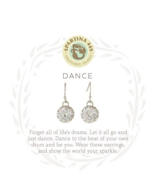 Spartina SLV Drop Earrings Dance/Gem SIL