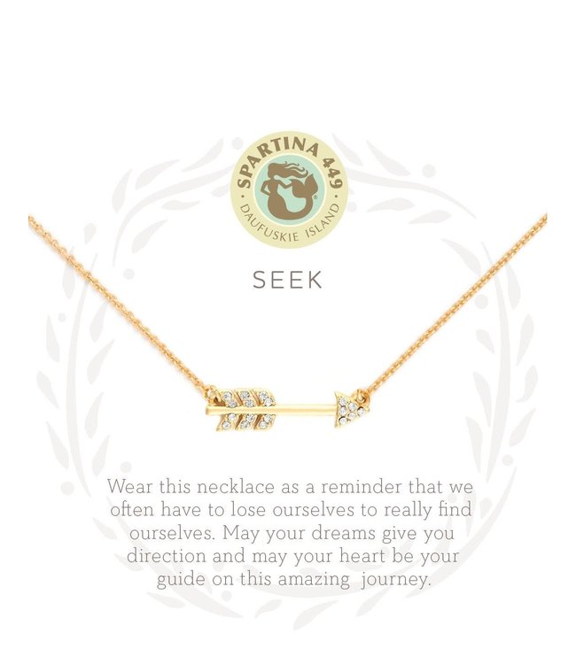 Spartina SLV Necklace 18" Seek/Arrow