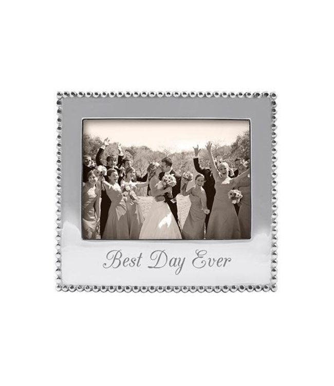 Mariposa 3911BD Best Day Ever Beaded 5x7 Frame