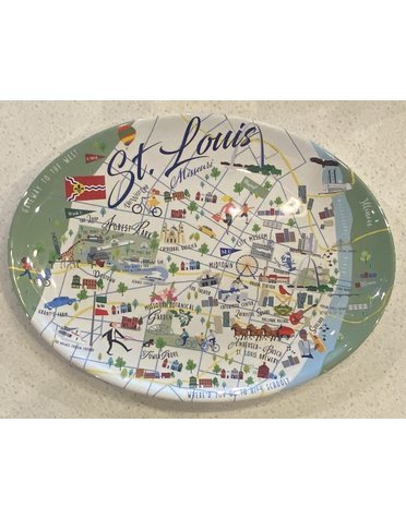 16" Platter - St. Louis