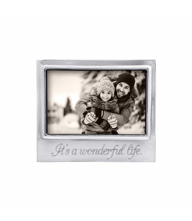 Mariposa 4300WL Its a Wonderful Life Signature Frame 4x6