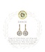 Spartina SLV Drop Earrings Dance/Gem