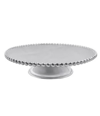 Mariposa R- 670 Pearled Footed Cake Stand