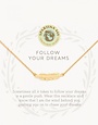 SLV  Necklace 18" Follow Your Dreams/Feather