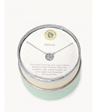 Spartina SLV Necklace 18" Brave/Arrows SIL