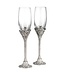 FL1001 Silver Windsor Flute- Set of 2