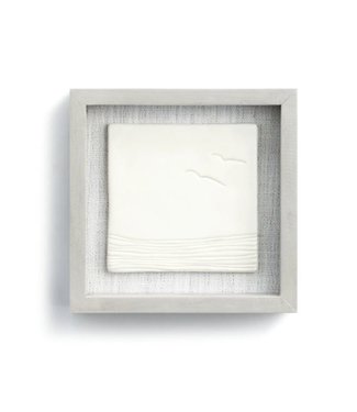 Calming Tides Wall Art - 6"sq.