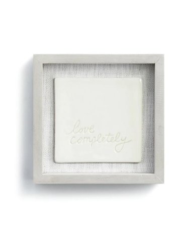 Love Completely Wall Art - 6"sq.