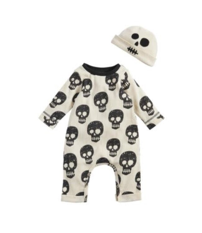 Mud Pie Skeleton 1pc and Hat