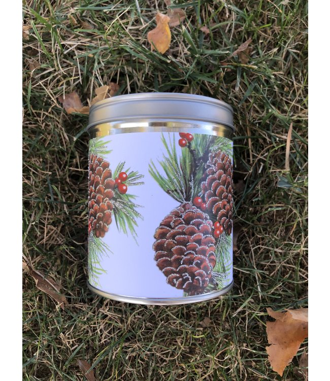 Aunt Sadies Glitter Pine Cones Candle