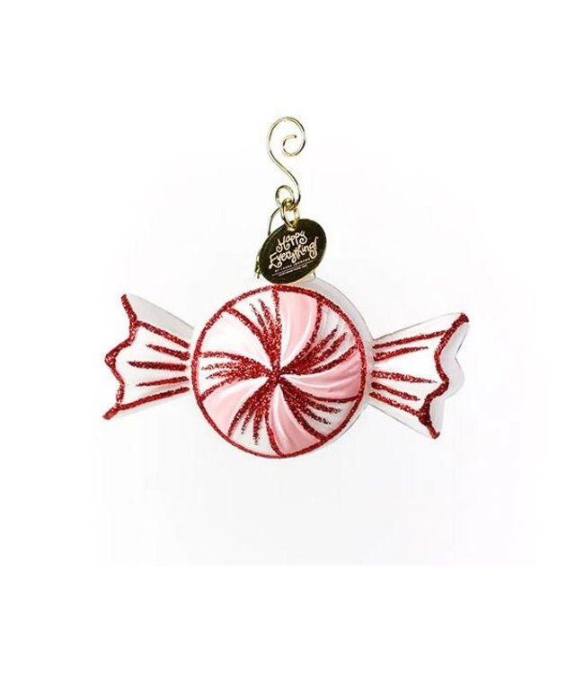 Peppermint Shaped Ornament
