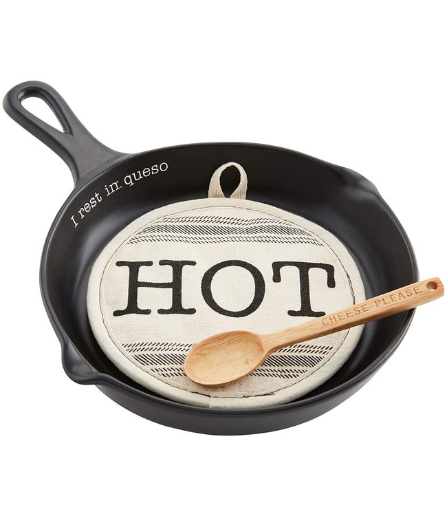 Mud Pie QUESO SKILLET SET