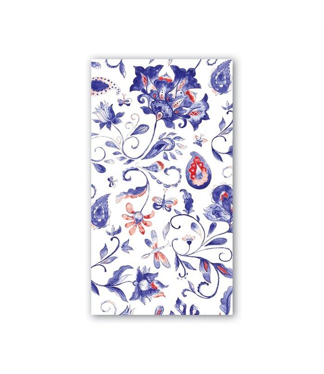 Michel Design Works Paisley & Plaid Hostess Napkin