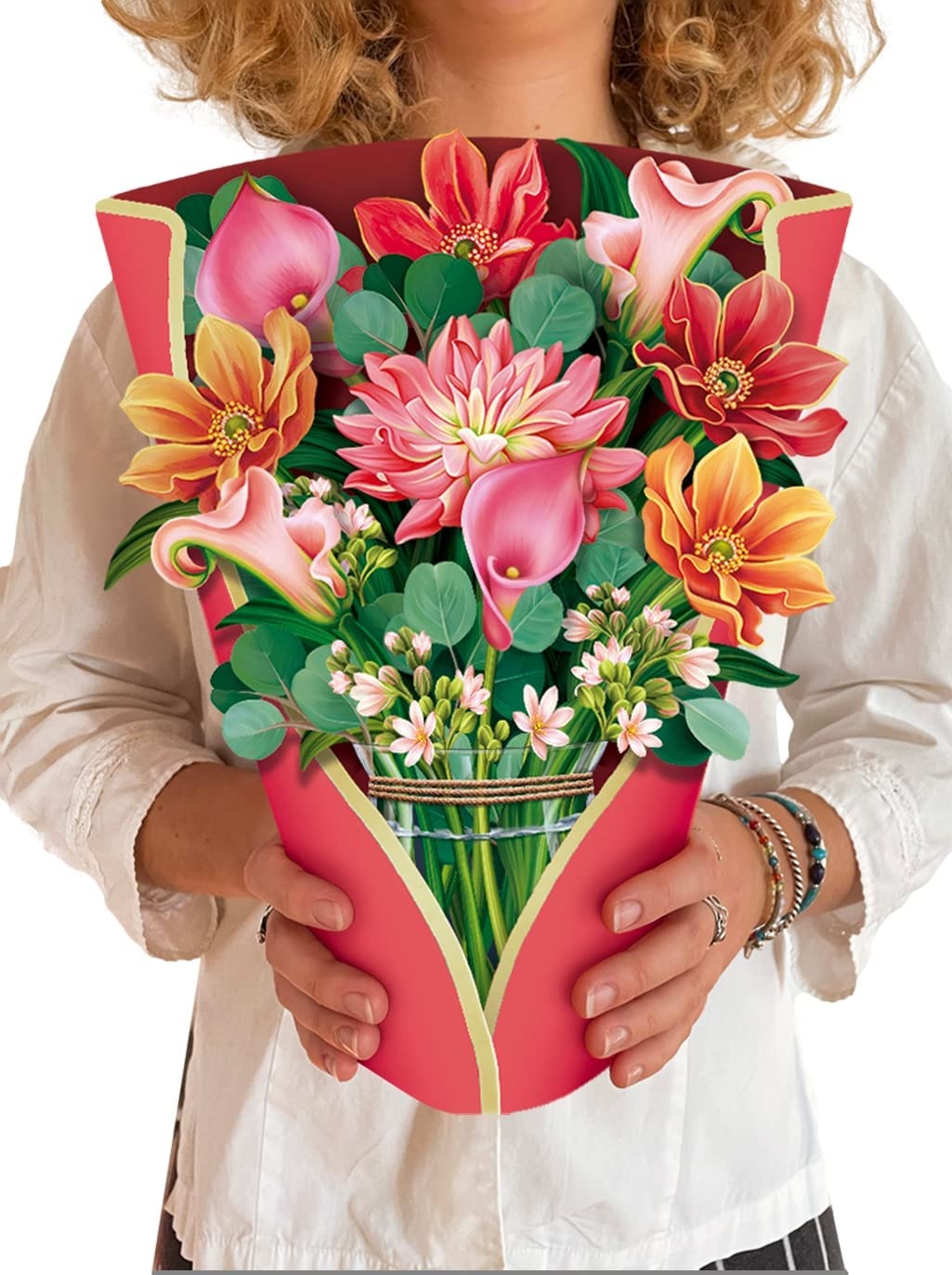 Freshcut Paper Dear Dahlia 3D Pop Up Bouquet