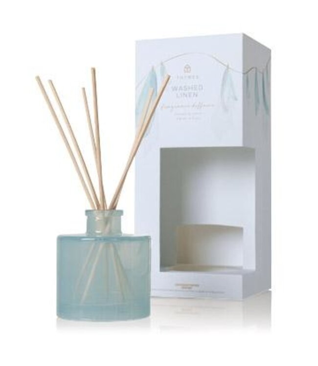 Thymes Washed Linen Petite Diffuser