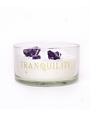 elum Tranquility Crystals Glass Candle