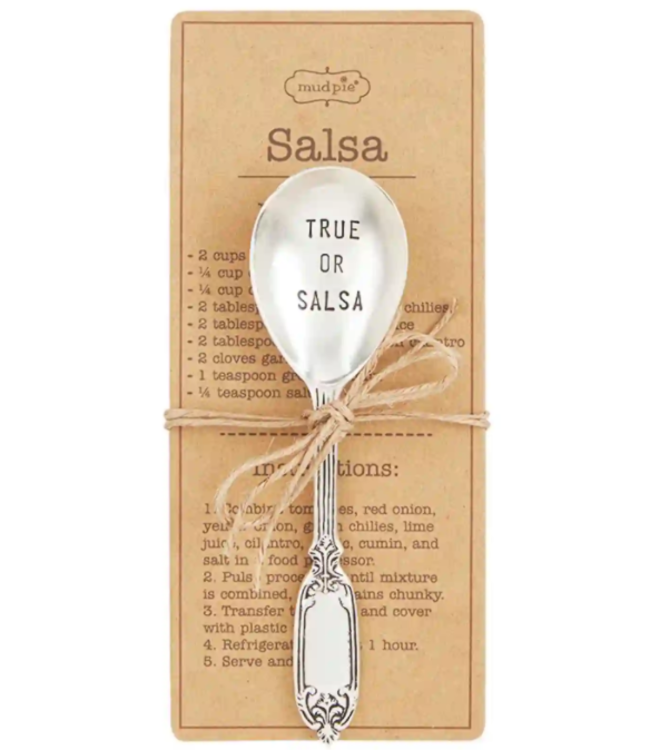 Mud Pie Salsa Fiesta Recipe Spoon